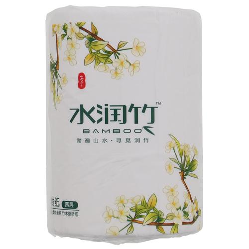 水润竹水润竹海棠卷纸水润竹水润竹优雅抽取式面巾纸个人卫生用品组合